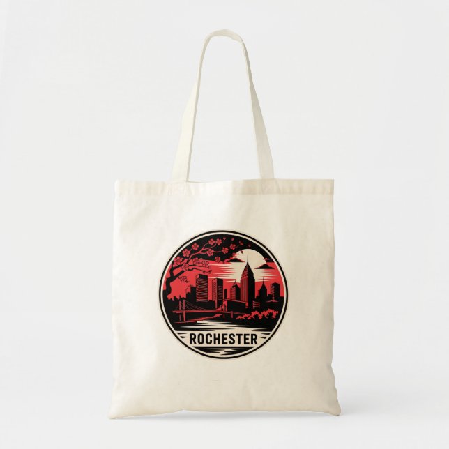 Rochester City New York USA Tote Bag (Front)