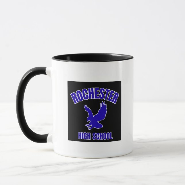 Rochester High School Michigan Coffee Mug (Left)