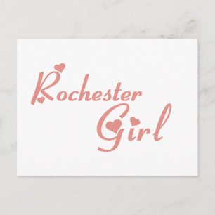 Rochester Hills Girl tee shirts Postcard