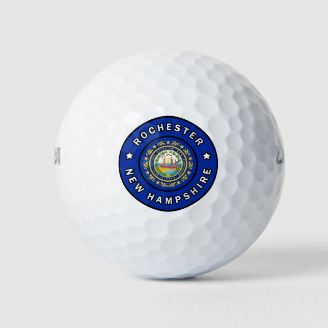 Rochester New Hampshire Golf Balls (Front)