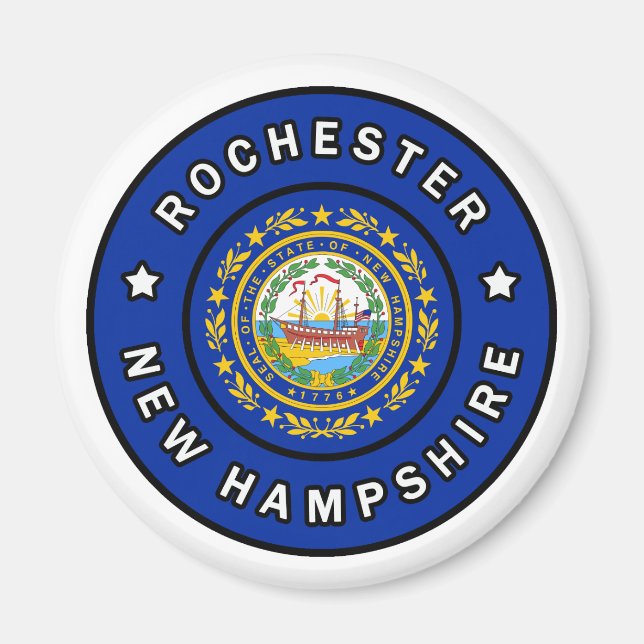Rochester New Hampshire Magnet (Front)