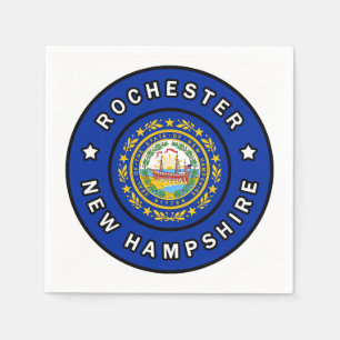 Rochester New Hampshire Napkin