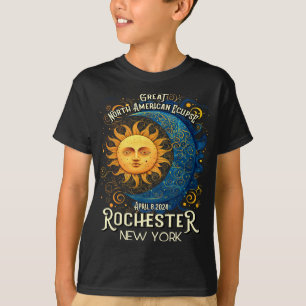 Rochester New York 2024 Total Solar Eclipse April T-Shirt