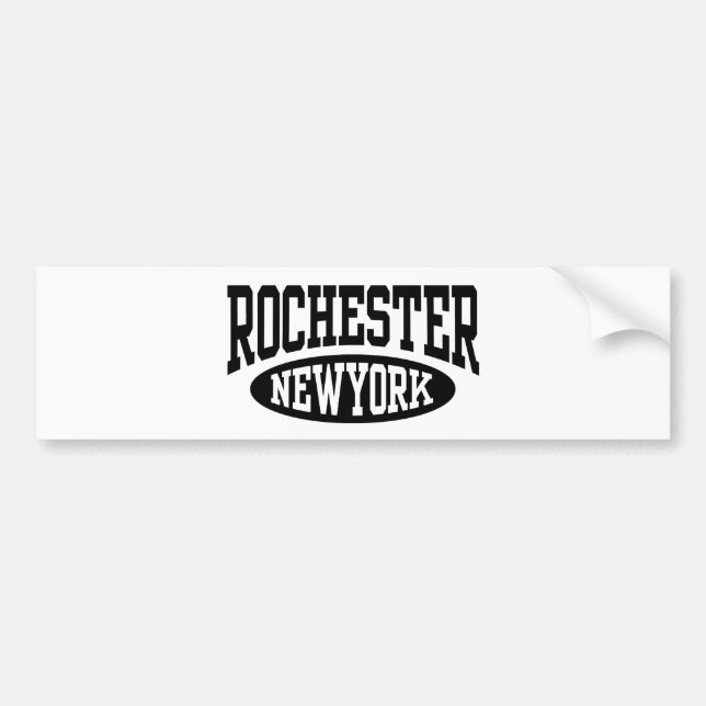 Rochester New York Bumper Sticker (Front)