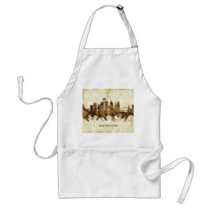 Rochester New York Cityscape Standard Apron