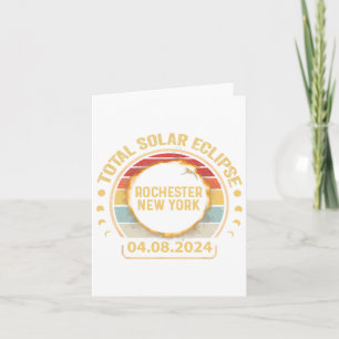 Rochester New York Ny Total Solar Eclipse Party 20 Card