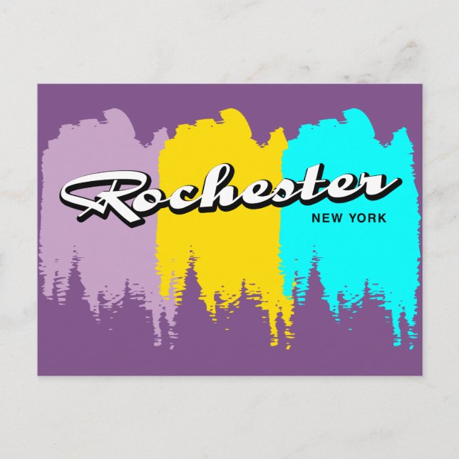 Rochester New York Postcard (Front)