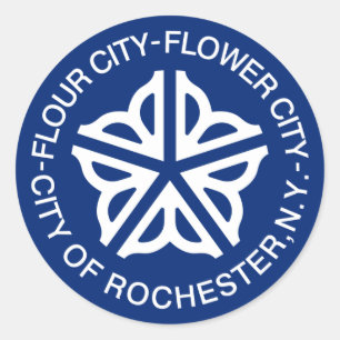 Rochester, New York, United States Classic Round Sticker