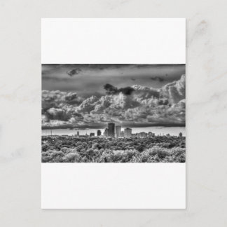 Rochester NY Skyline Postcard