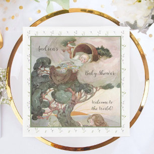 Rock A Bye Baby Nursery Rhyme Baby Shower Napkins