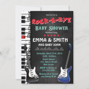 Rock-A-Bye Baby Shower Invitation