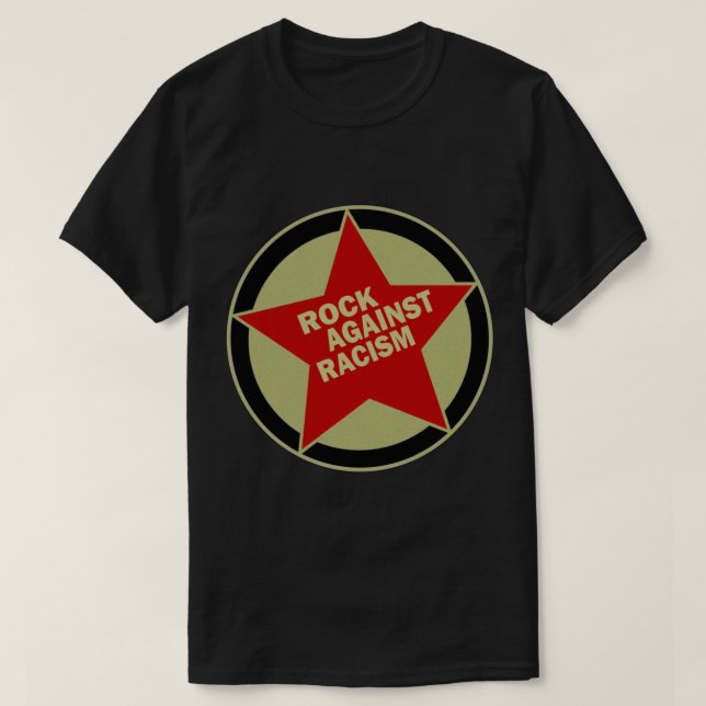 ROCK AGAINST RACISM   T-Shirt (Design Front)