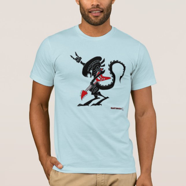 Rock alien Tee (Front)