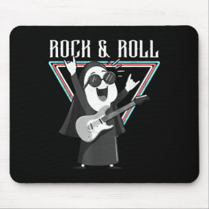 Rock & Roll Fun Graphic Illustration Mouse Mat