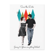 Rock and Roll 1950s Style Save the Date