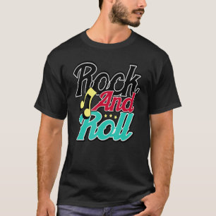 Rock and Roll 50s Sock Hop Party Retro Rockabilly  T-Shirt