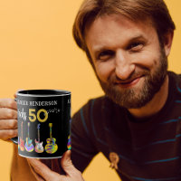 Rock and Roll 50th Birthday Guitars