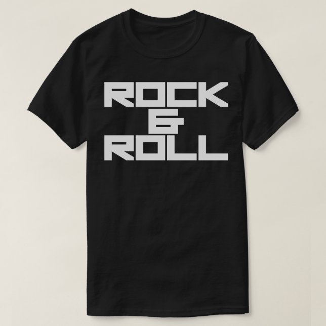 rock and roll 7 T-Shirt (Design Front)