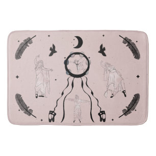 Rock and Roll Ballerina II Bath Mat