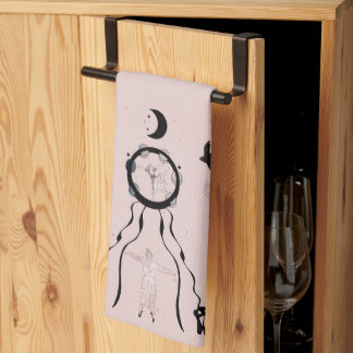 Rock and Roll Ballerina II Tea Towel