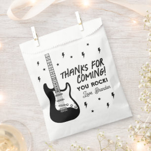 Rock and Roll Birthday Party Favour Bags