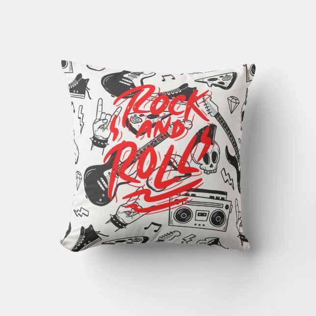 Rock and Roll cushion (Front)