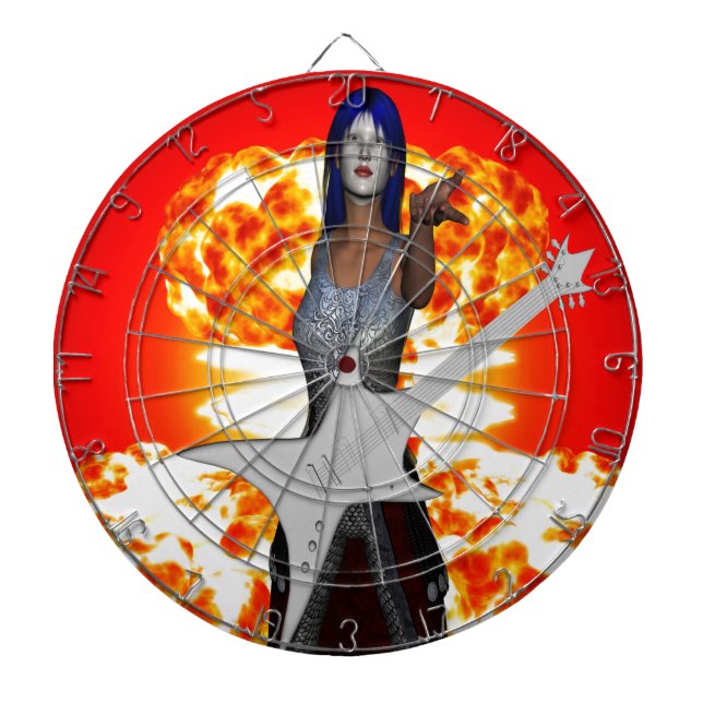 Rock and Roll Dartboard (Front)