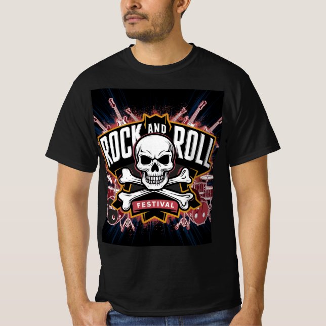 Rock and Roll Festival T-Shirt (Front)