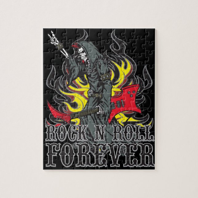 Rock and Roll Forever Jigsaw Puzzle (Vertical)
