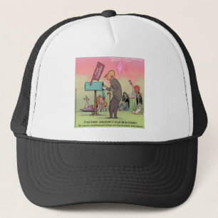 Rock And Roll Fred Funny Trucker Hat