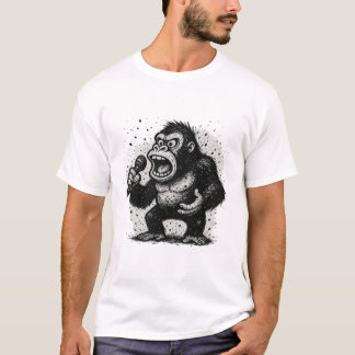 Rock and roll gorilla T-Shirt
