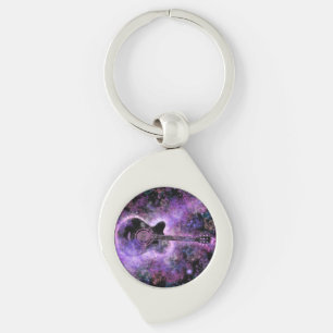Rock and Roll Guitar Keychain