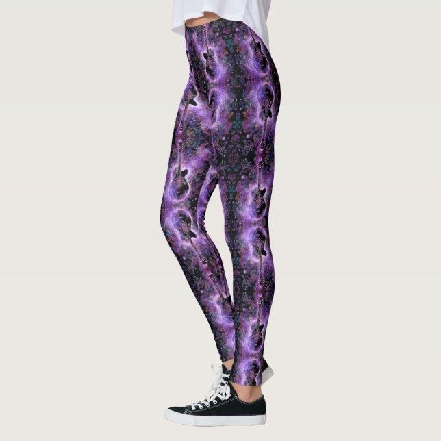 Rock and Roll Guitar Leggings (Left)