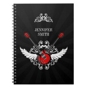 Rock and Roll Guitars notebook