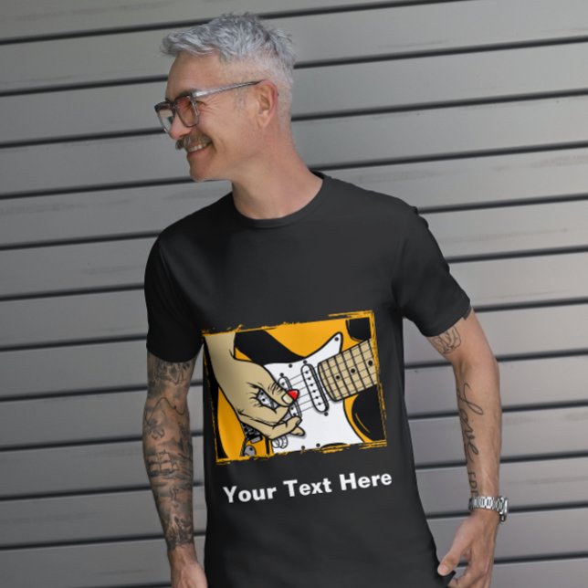 Rock and Roll Guiter T-Shirt (Creator Uploaded)