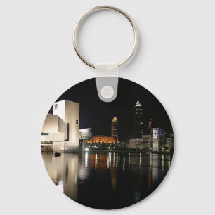 Rock and Roll Hall of Fame Cleveland Ohio Key Ring