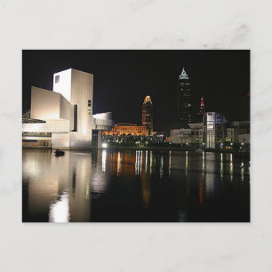 Rock and Roll Hall of Fame Cleveland Ohio Postcard