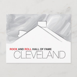 Rock and Roll Hall of Fame Cleveland Postcard