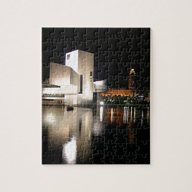 Rock and Roll Hall of Fame & Museum, Cleveland OH Jigsaw Puzzle (Vertical)