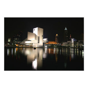 Rock and Roll Hall of Fame & Museum, Cleveland OH Photo Print
