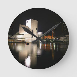 Rock and Roll Hall of Fame & Museum, Cleveland OH Round Clock