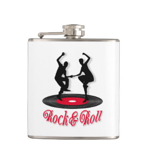Rock and roll hip flask