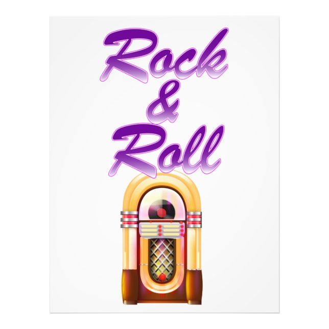Rock and Roll Jukebox Photo Print (Front)