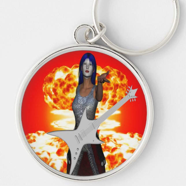 Rock and Roll Key Ring (Front)