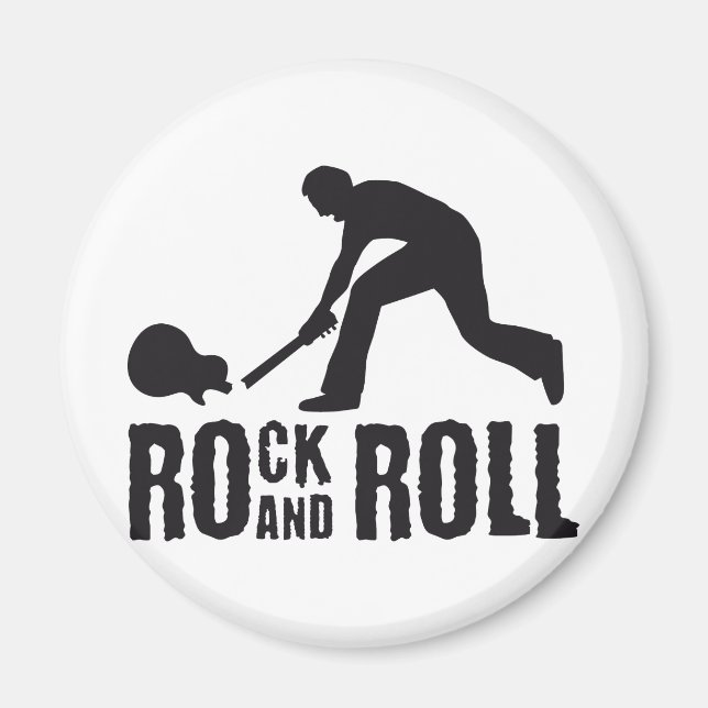 rock and roll magnet (Front)