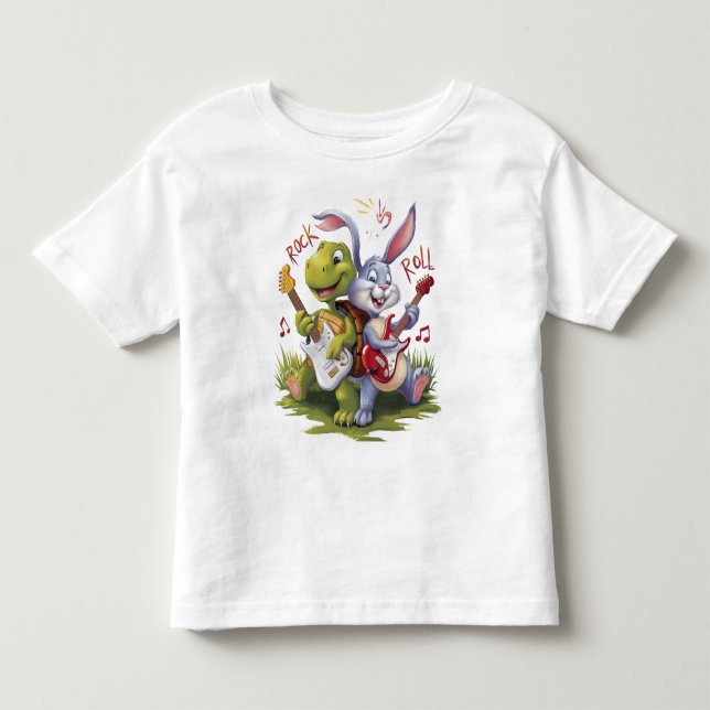 Rock And Roll Melodic Harmony Toddler T-Shirt (Front)