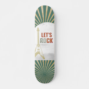 Rock and Roll Modern Skateboard