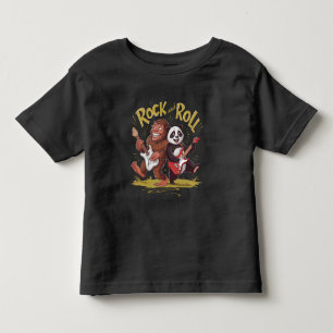 Rock And Roll  Musical Pandemonium Toddler T-Shirt