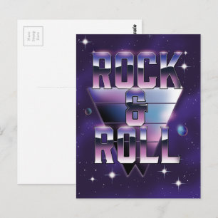 Rock and Roll Postcard