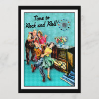 Rock and Roll Retro Jukebox Party Custom